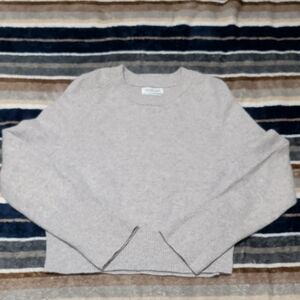 Rachel Zoe Light Gray Women's Cashmere Sweater